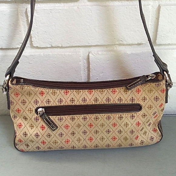 Cute Tan & Multicolor Hand/Shoulder Bag. - Picture 3 of 9